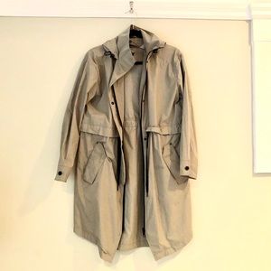 Everlane Anorak in Stone